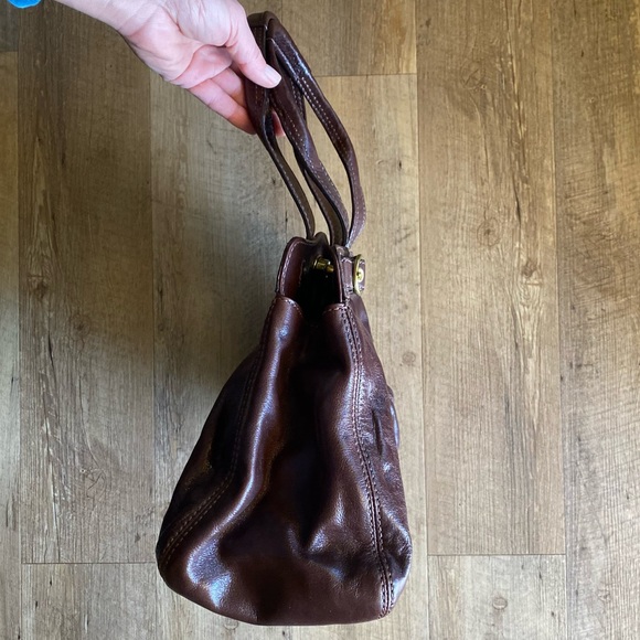 NWOT Coach Brown Leather Handbag - Picture 12 of 16